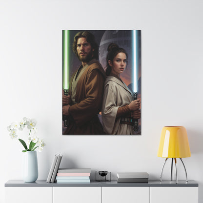 Galactic Knights Saga | Custom Portrait with Your Photos