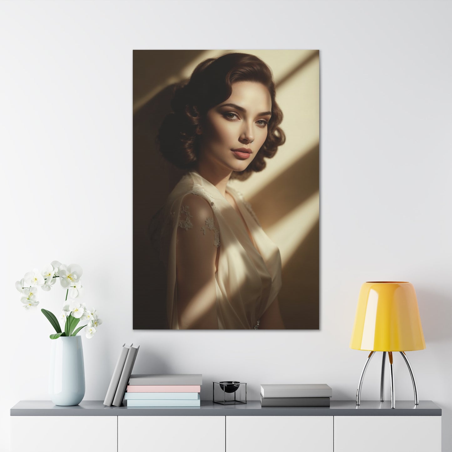 Vintage Hollywood Glam | Custom Portrait with Your Photos