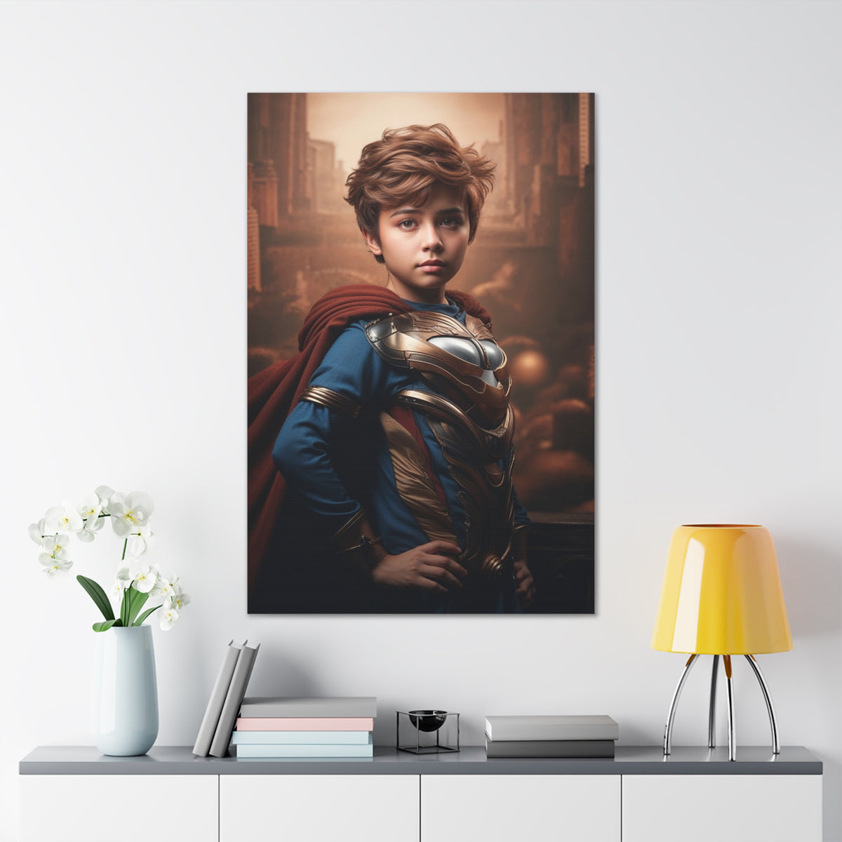 Heroic Power Portrait | Custom Portrait with Your Photos
