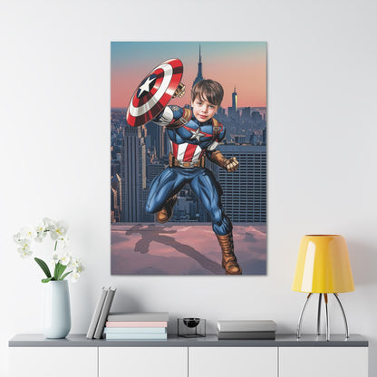 Super Soldier Hero | Brugerdefineret portræt med dine fotos