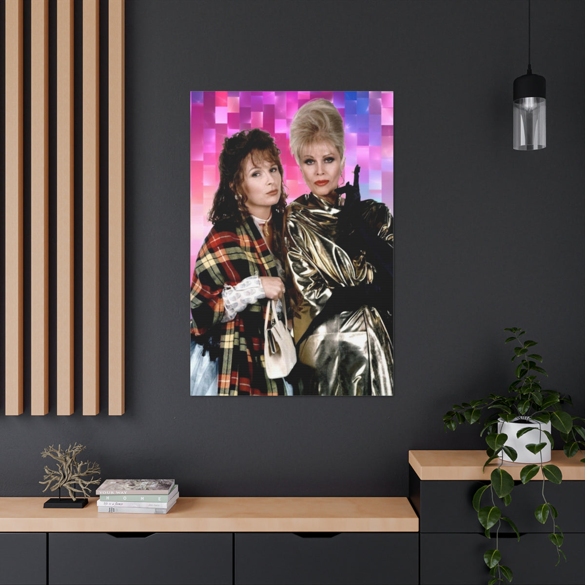 Absolutely Fabulous Edina And Patsy | Custom Portrait with Your Photos