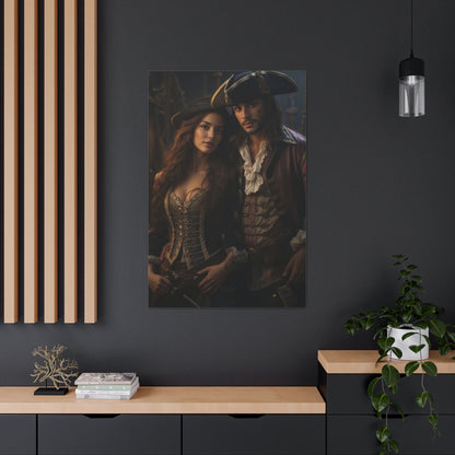Pirate Couple | Custom Portrait with Your Photos