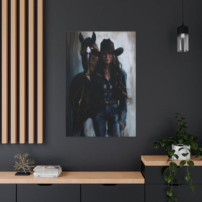 Cowgirl Spirit Portrait | Custom Portrait with Your Photos