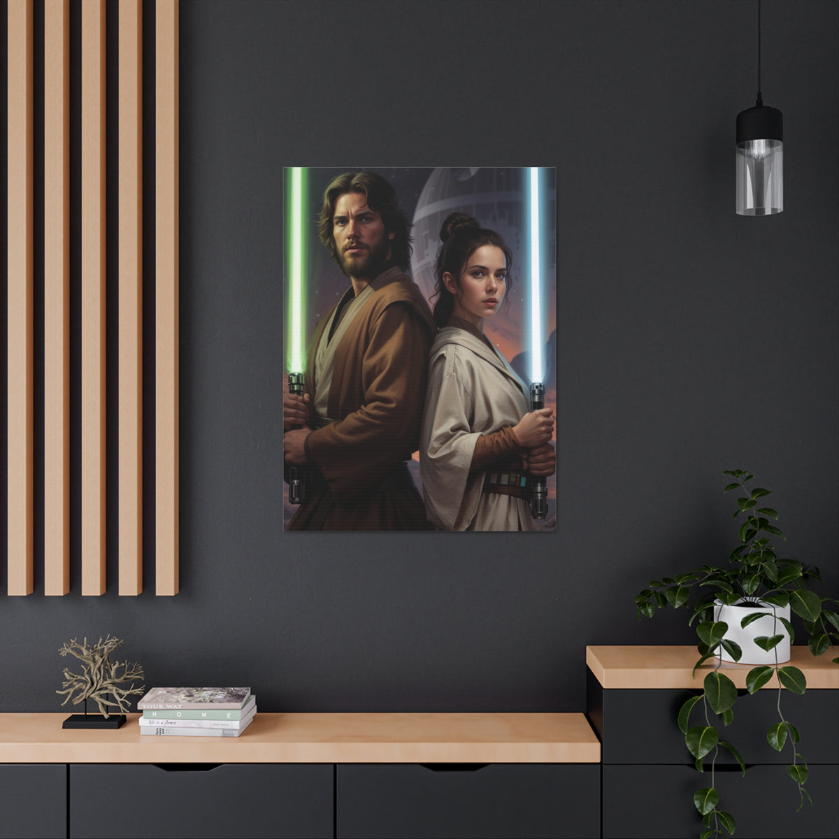 Galactic Knights Saga | Custom Portrait with Your Photos