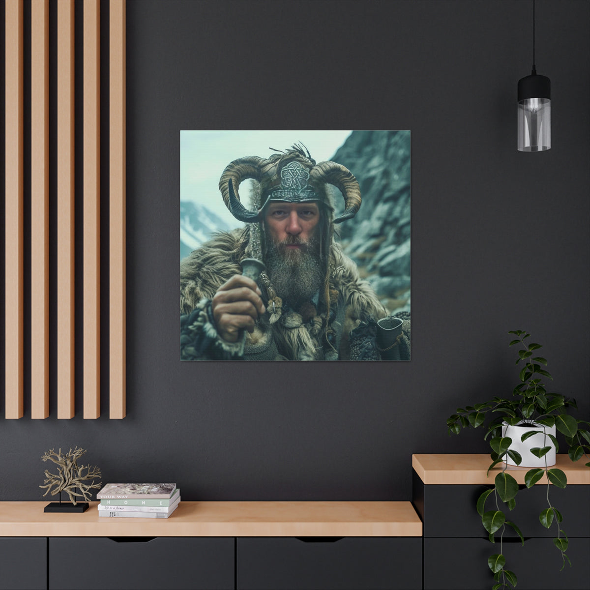 Viking Warlord | Custom Portrait with Your Photos