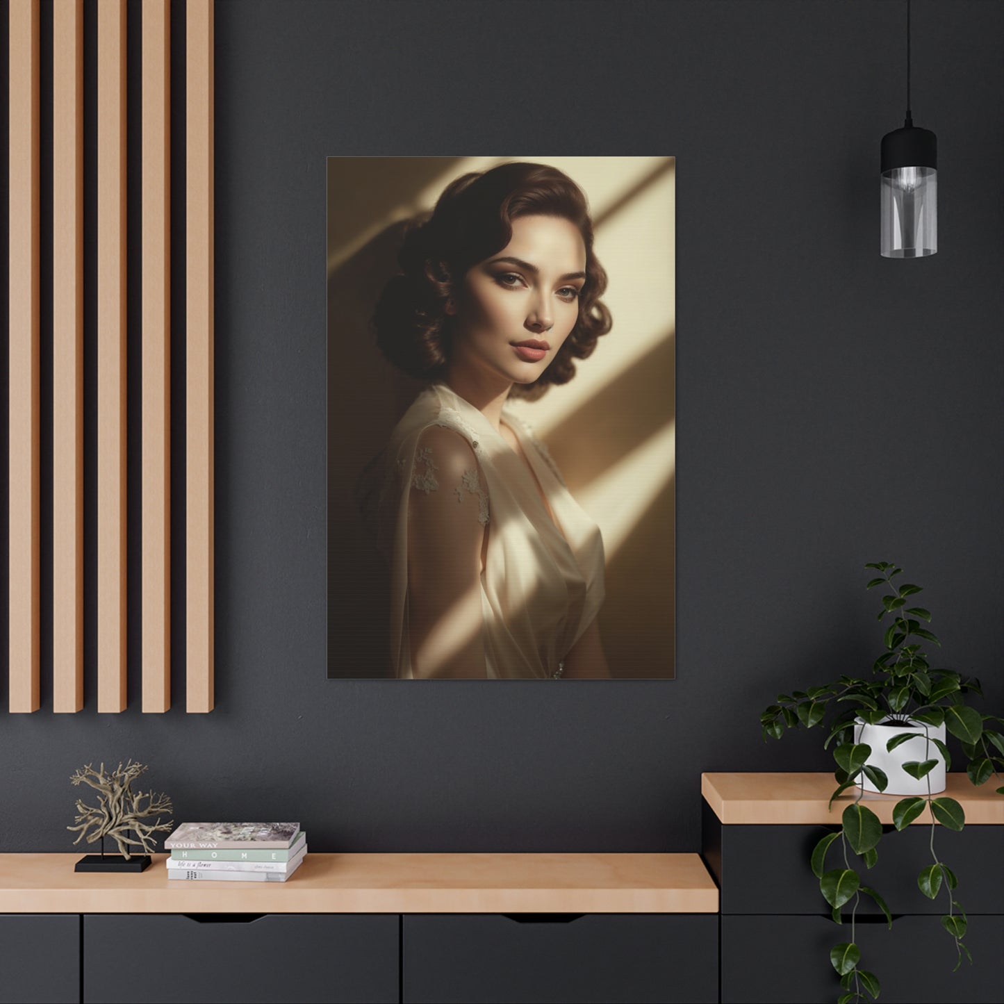 Vintage Hollywood Glam | Custom Portrait with Your Photos