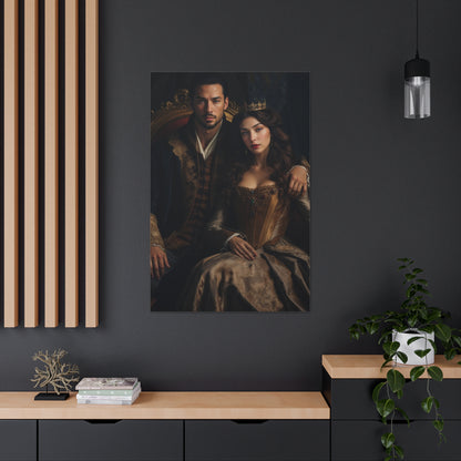 Royal Couple Renaissance | Custom Portrait with Your Photos