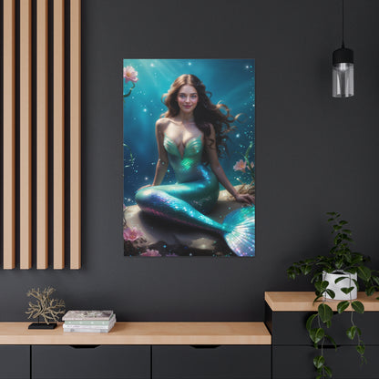 Magical Mermaid Muse | Custom Portrait with Your Photos