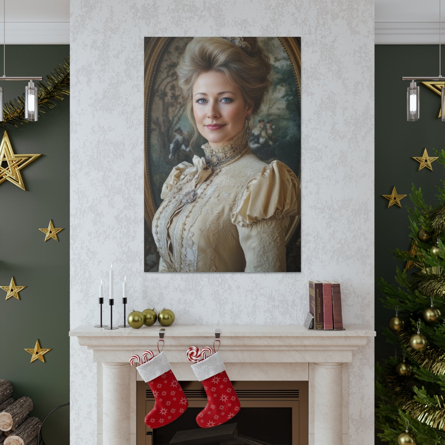 Regal Elegance | Custom Portrait with Your Photos