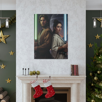 Galactic Knights Saga | Custom Portrait with Your Photos
