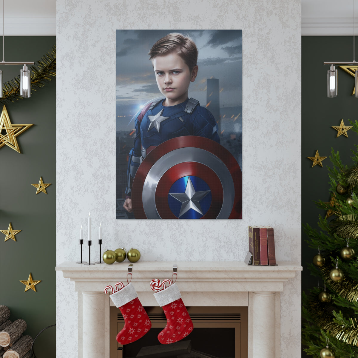 Mini Super Soldier | Custom Portrait with Your Photos