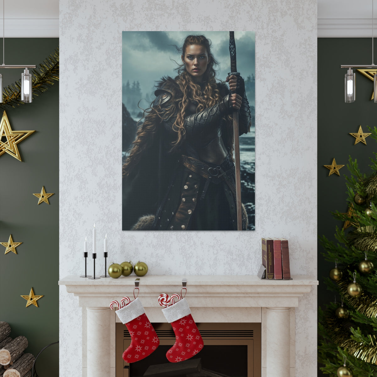 Shieldmaiden Spirit | Custom Portrait with Your Photos