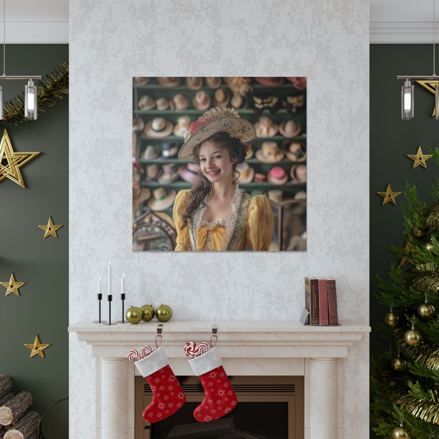 Vintage Charm | Custom Portrait with Your Photos