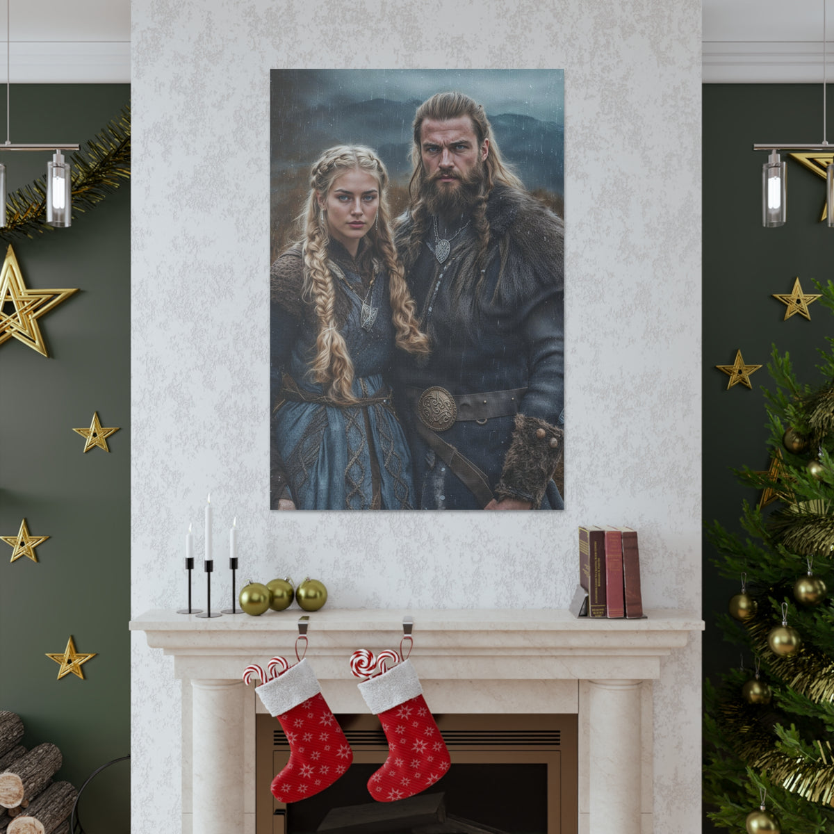 Norse Mythology | Custom Portrait with Your Photos