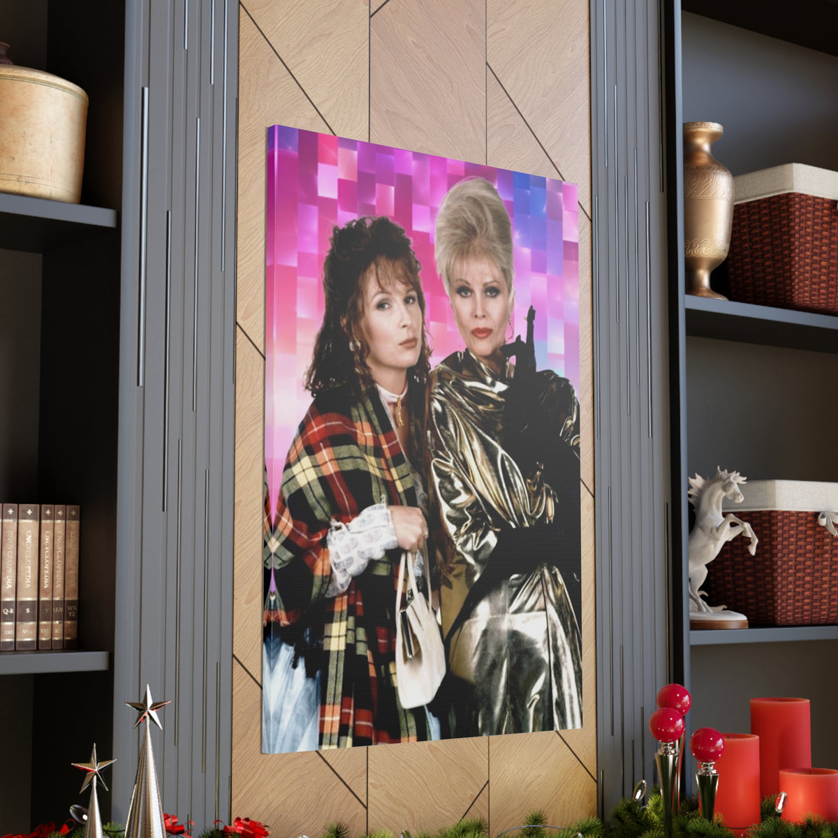 Absolutely Fabulous Edina And Patsy | Custom Portrait with Your Photos