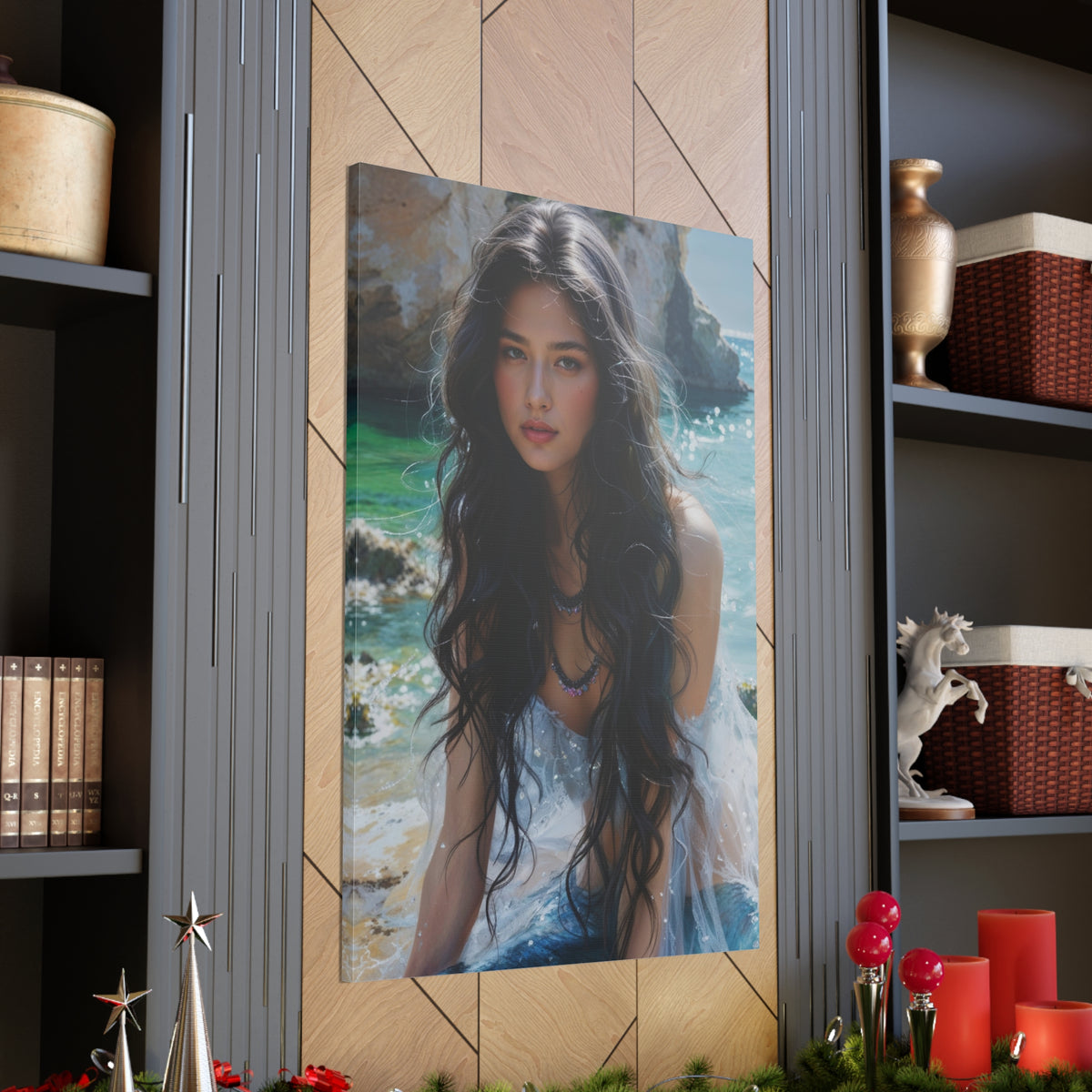Mystic Mermaid Portrait | Custom Portrait with Your Photos