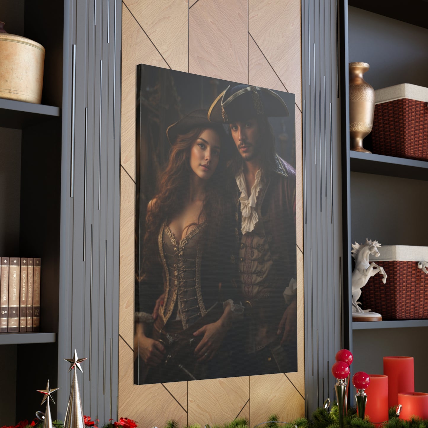 Pirate Couple | Custom Portrait with Your Photos