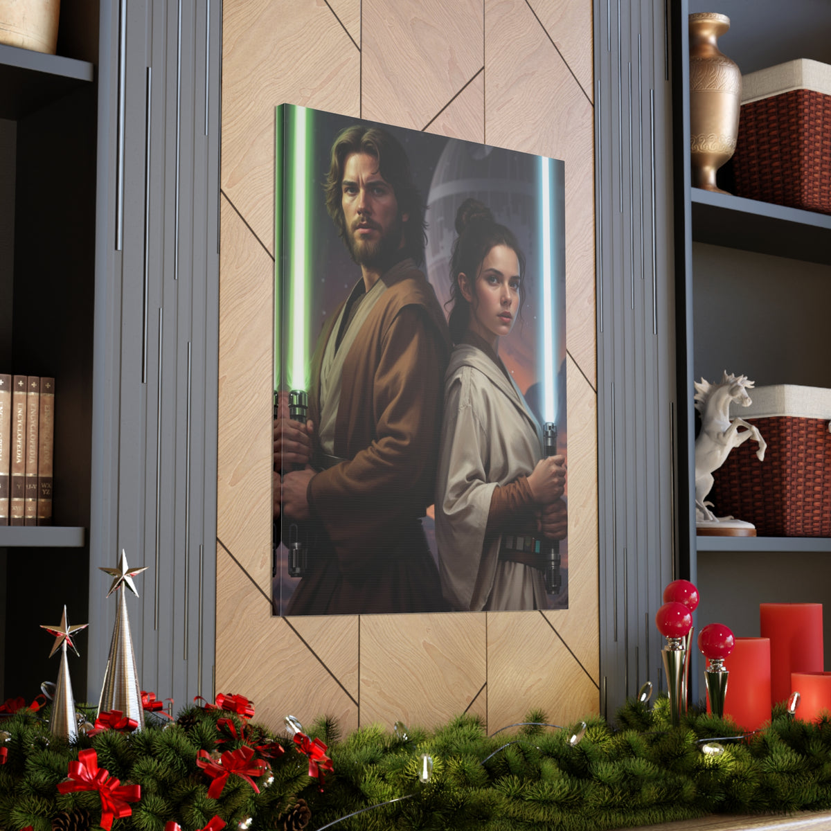 Galactic Knights Saga | Custom Portrait with Your Photos
