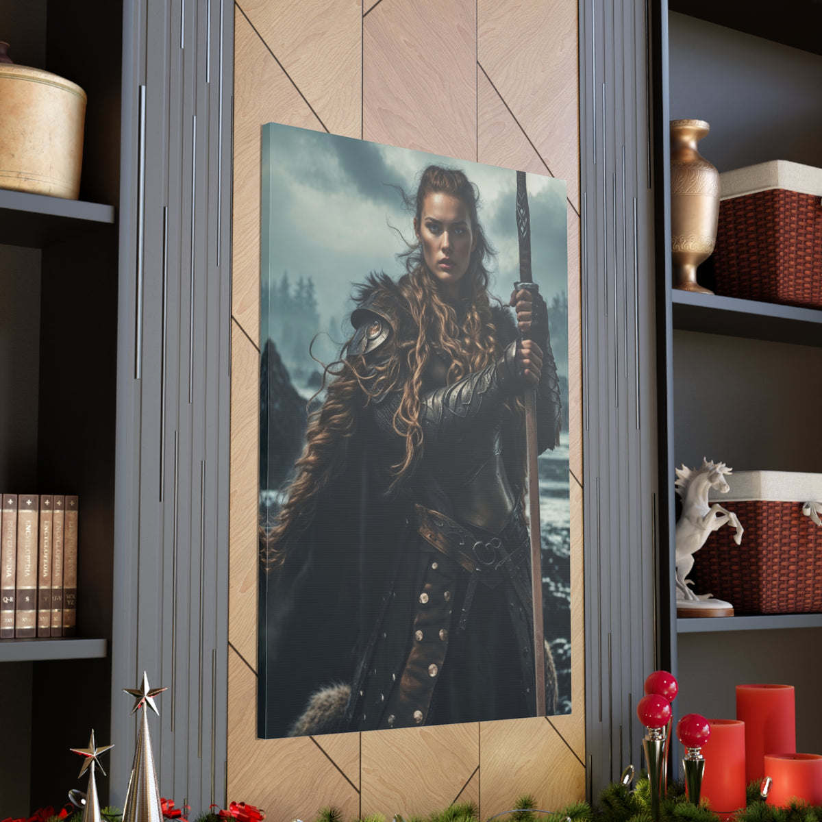 Shieldmaiden Spirit | Custom Portrait with Your Photos