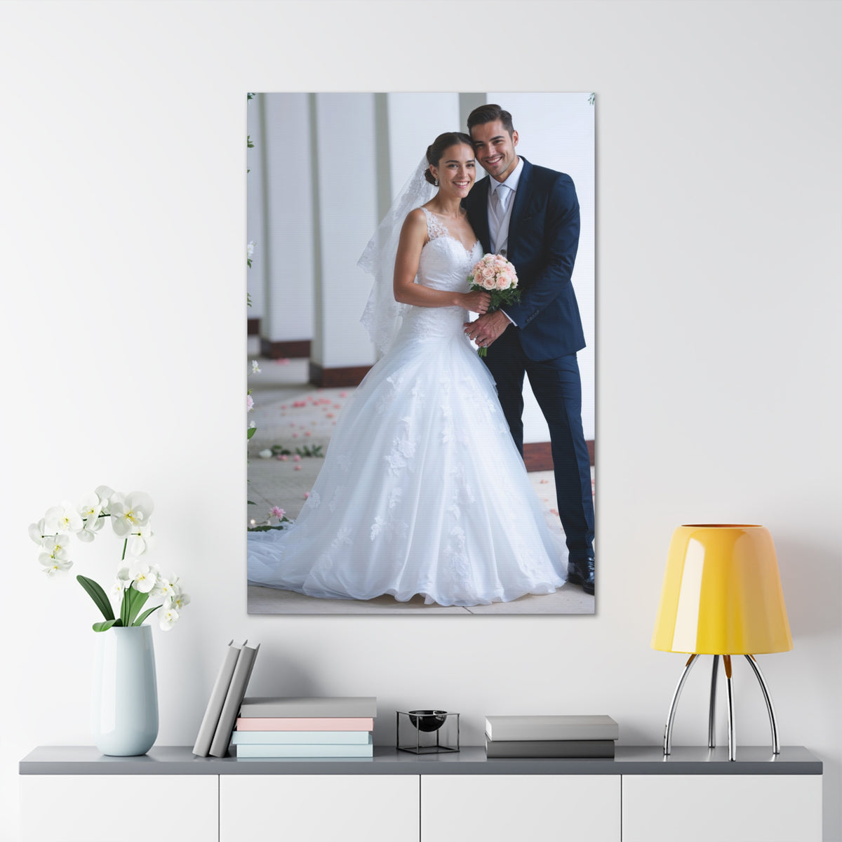 Wedding Day Magic | Custom Portrait with Your Photos