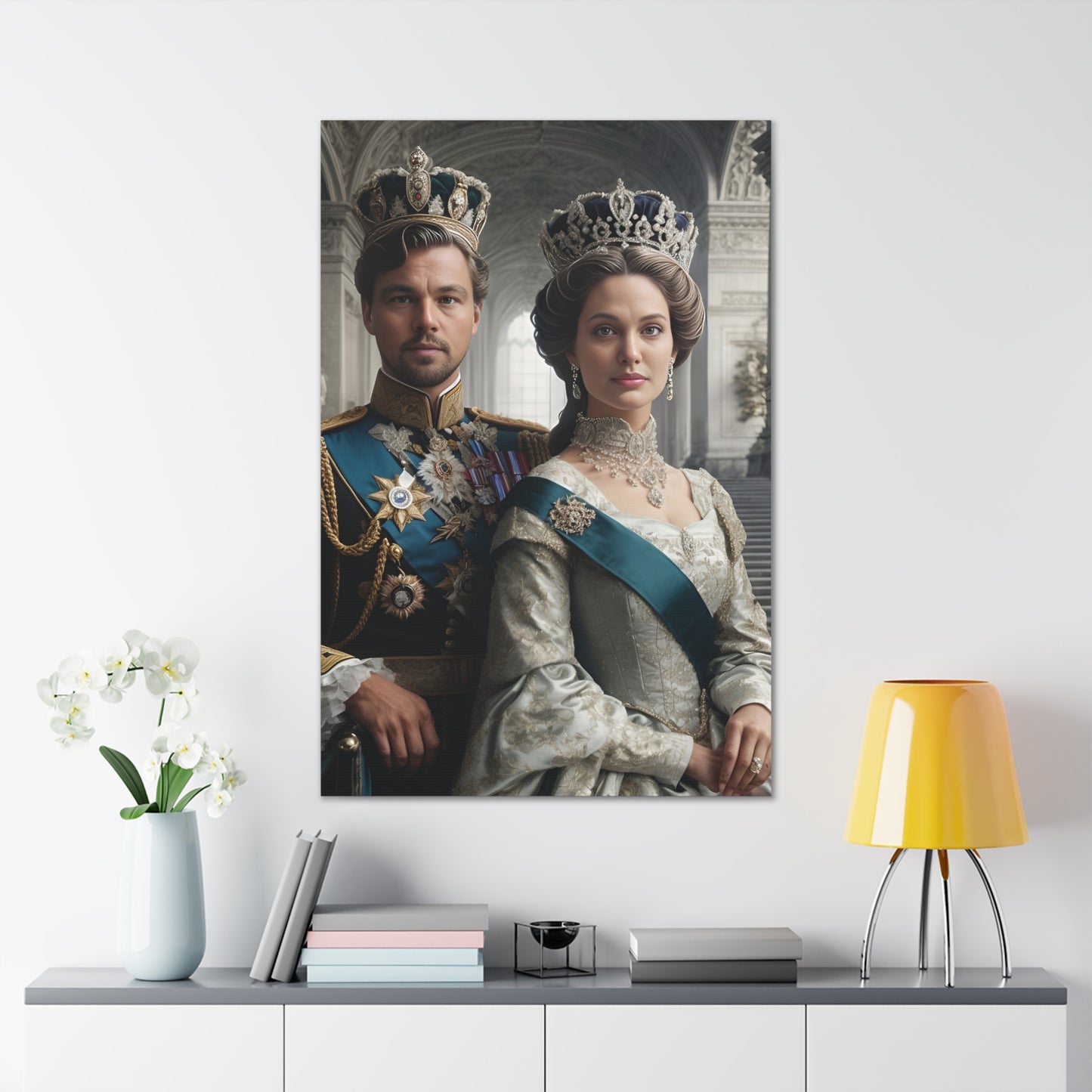 Imperial Grace | Custom Portrait with Your Photos