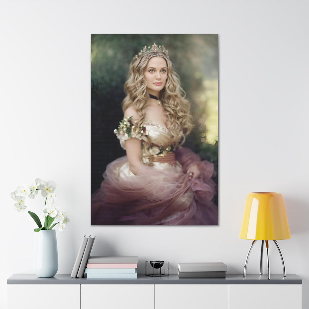 Majestic Charm | Custom Portrait with Your Photos