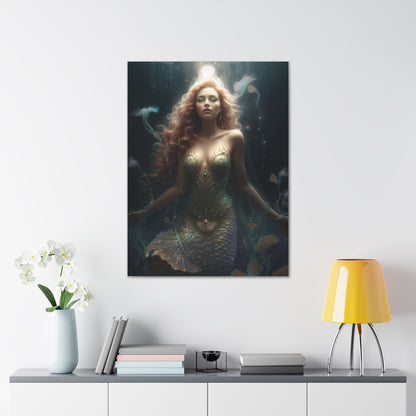 Mystic Mermaid Muse | Custom Portrait with Your Photos