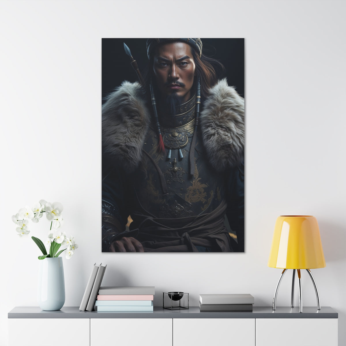 Mongol Warrior | Custom Portrait with Your Photos