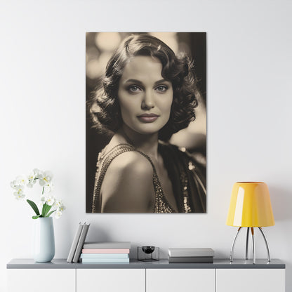 Vintage Glamour | Custom Portrait with Your Photos