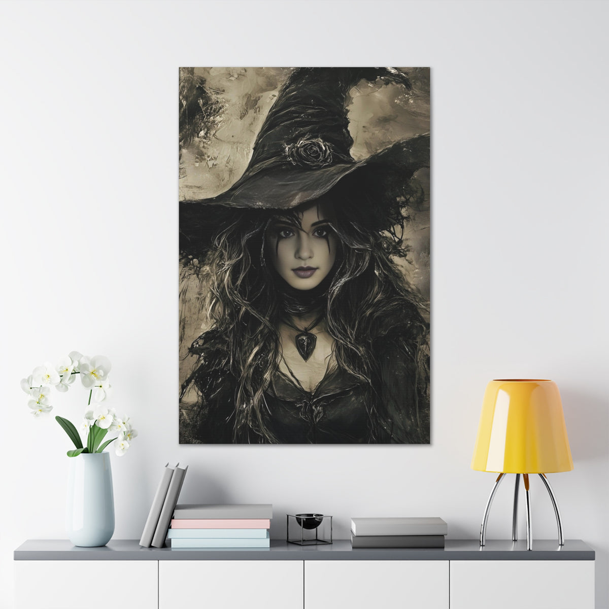 Dark Enchantress Magic | Custom Portrait with Your Photos