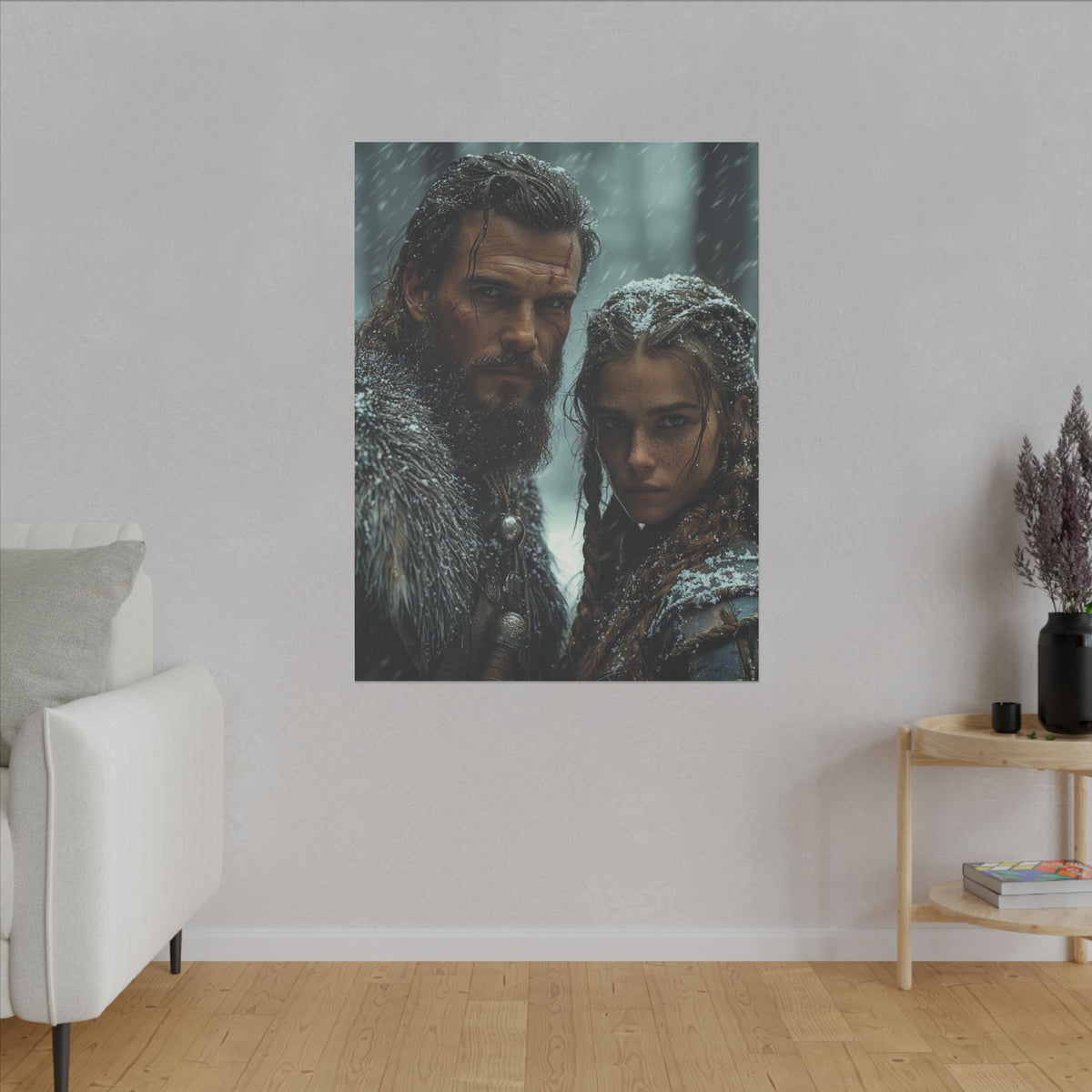 Epic Viking Portrait | Personalized Gift with Your Photos