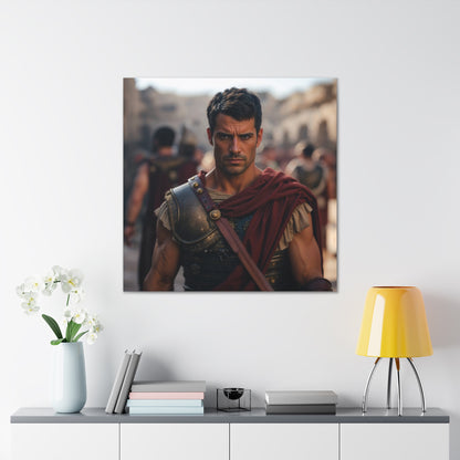 Roman Hero Tribute | Custom Portrait with Your Photos
