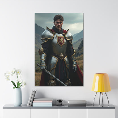 Epic Knight Portrait | Personalized Gift with Your Photos