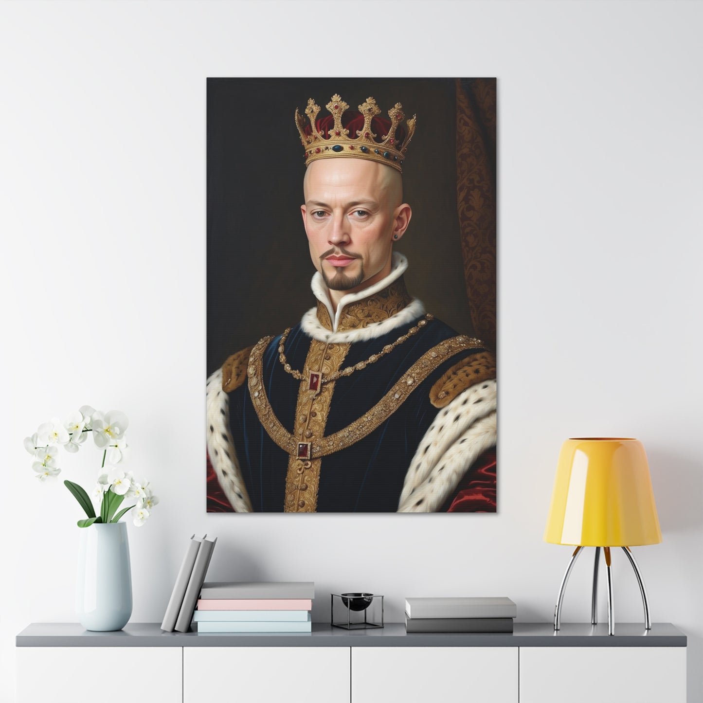 Imperial Monarch | Custom Portrait with Your Photos
