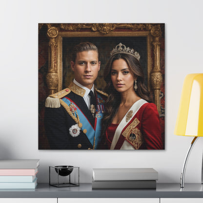 Royal Elegance | Custom Portrait with Your Photos