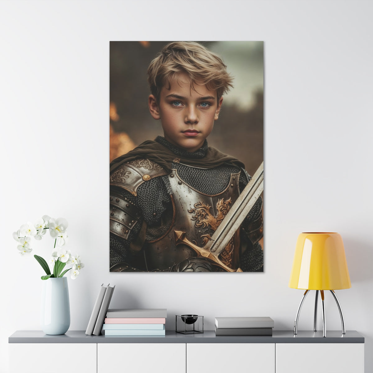 Knightly Dream Art | Personalized Gift with Your Photos