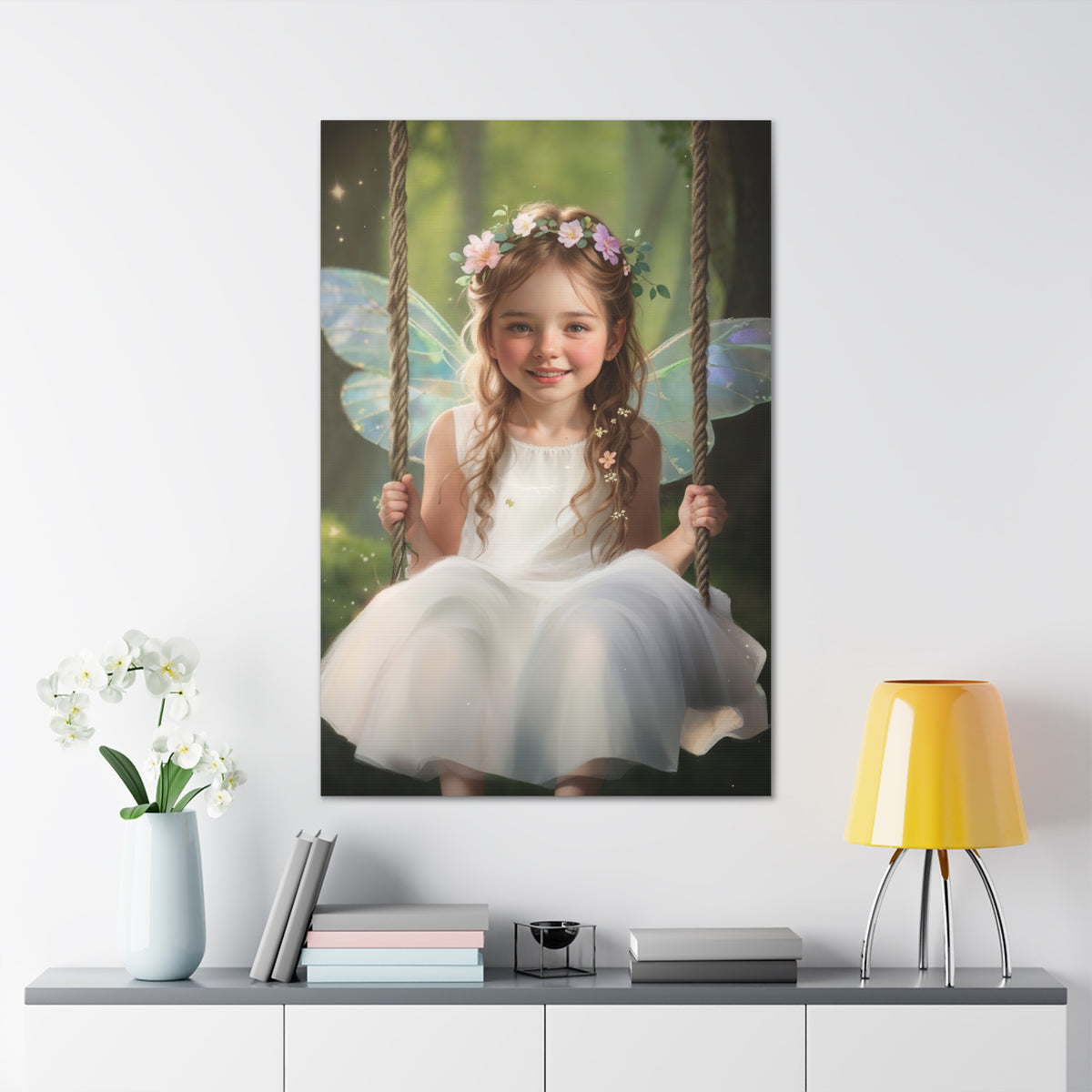 Whimsical Fairy Portrait | Personalized Gift with Your Photos