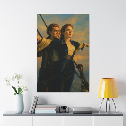 Titanic Couple Artwork | Personalized Gift with Your Photos