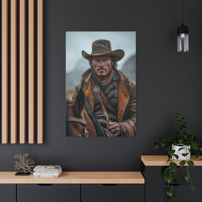 Western Trail Legend | Custom Portrait with Your Photos