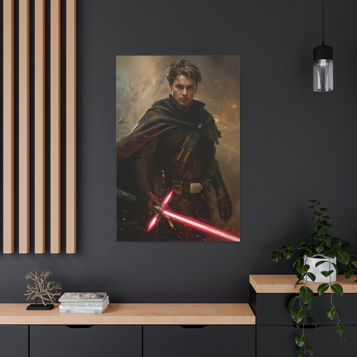 Galactic Warrior Saga | Custom Portrait with Your Photos