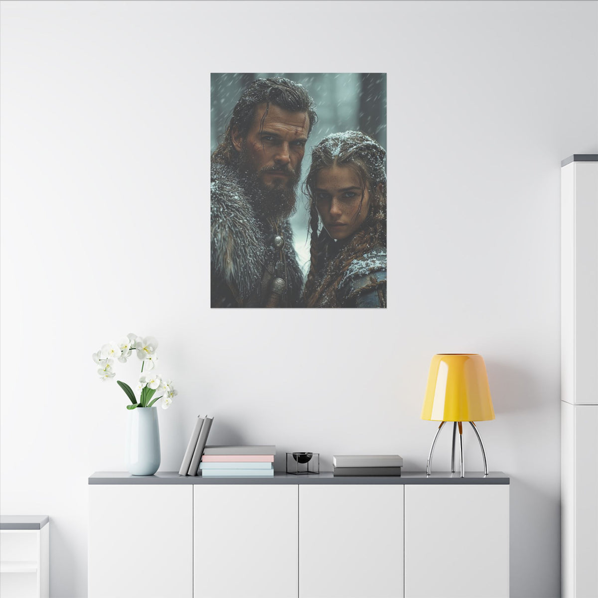 Epic Viking Portrait | Personalized Gift with Your Photos