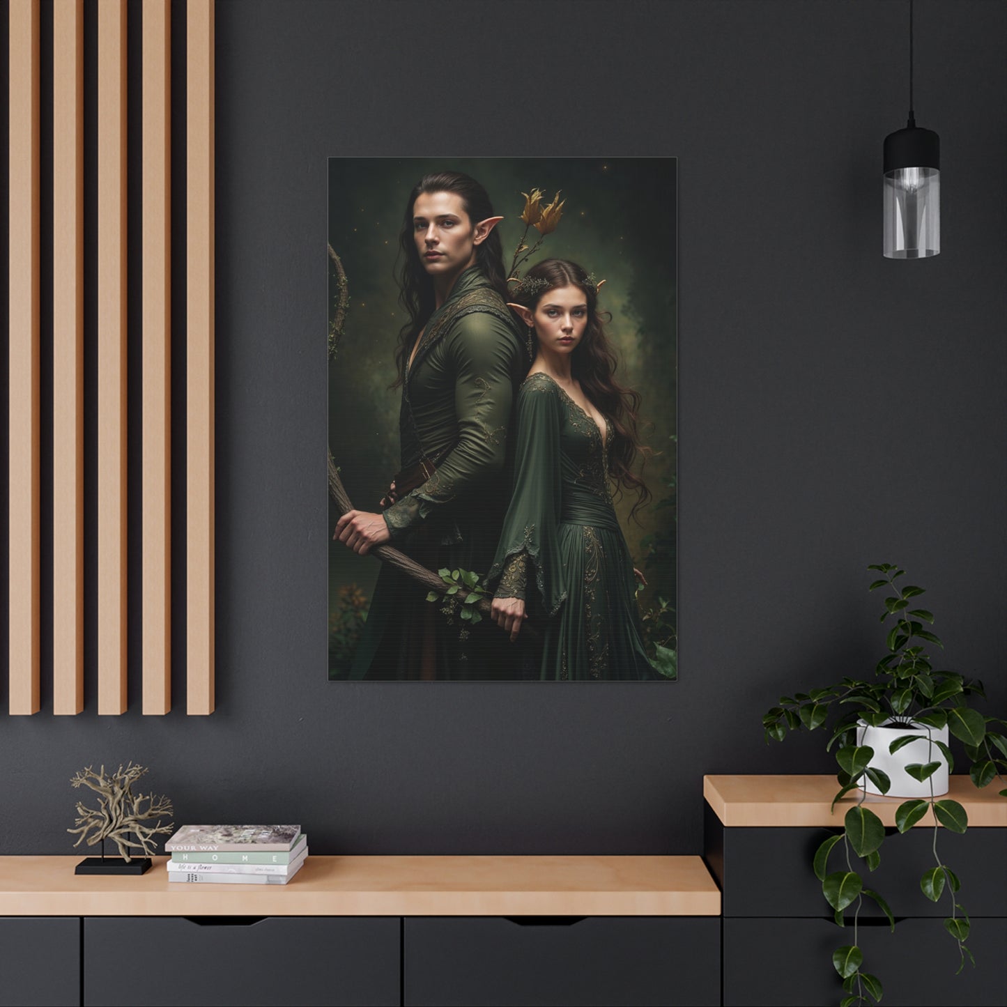 Elven Elegance | Custom Portrait with Your Photos