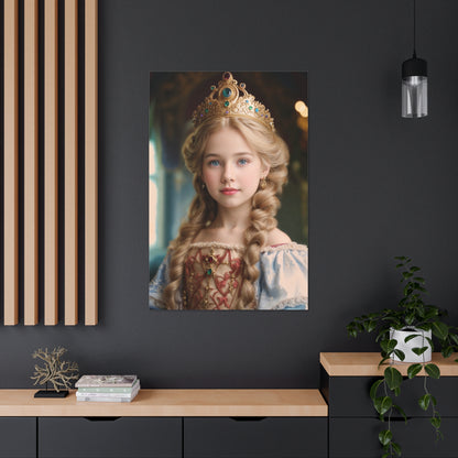 Elegant Royal Portrait | Personalized Gift with Your Photos