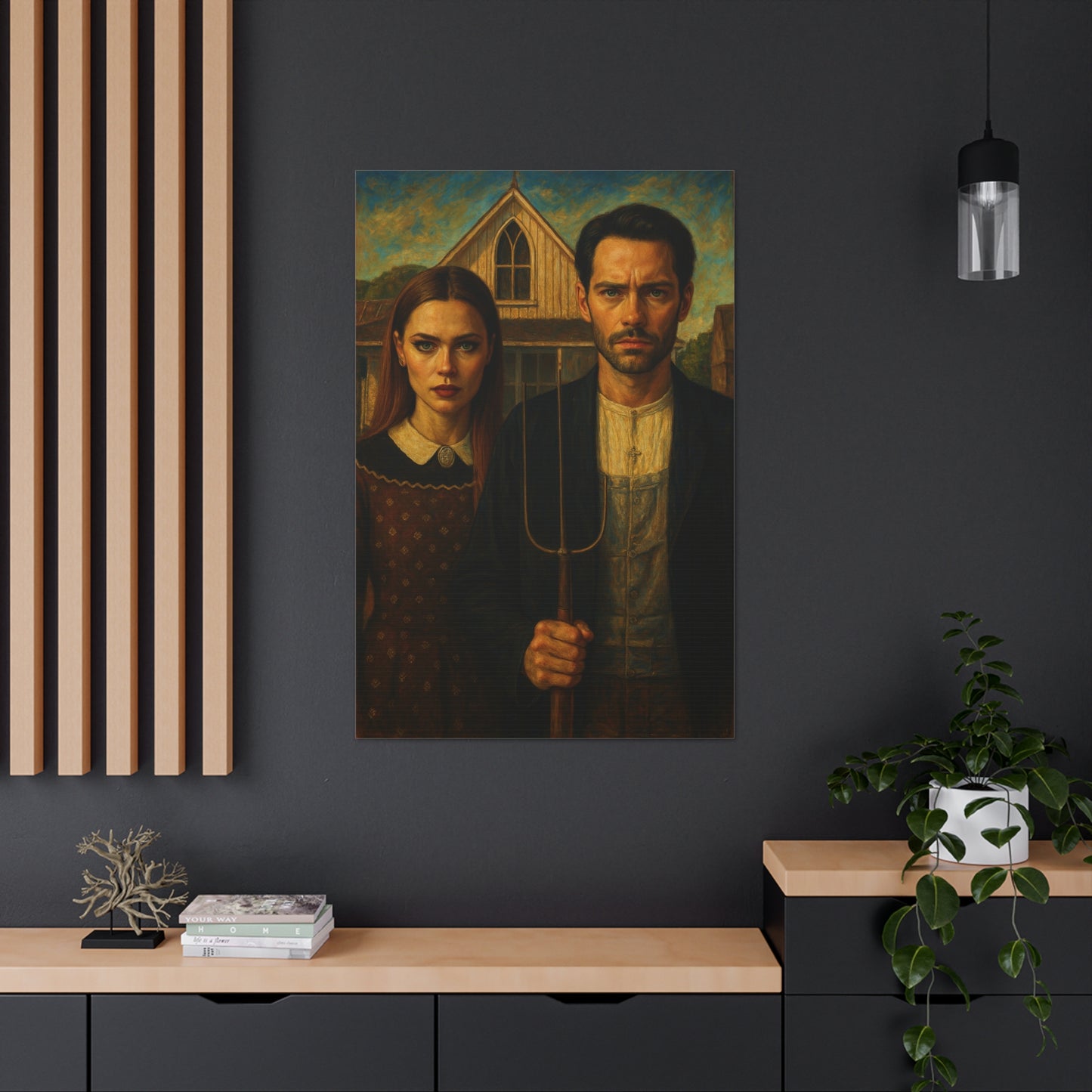 Rustic Art Style | Personalized Gift with Your Photos