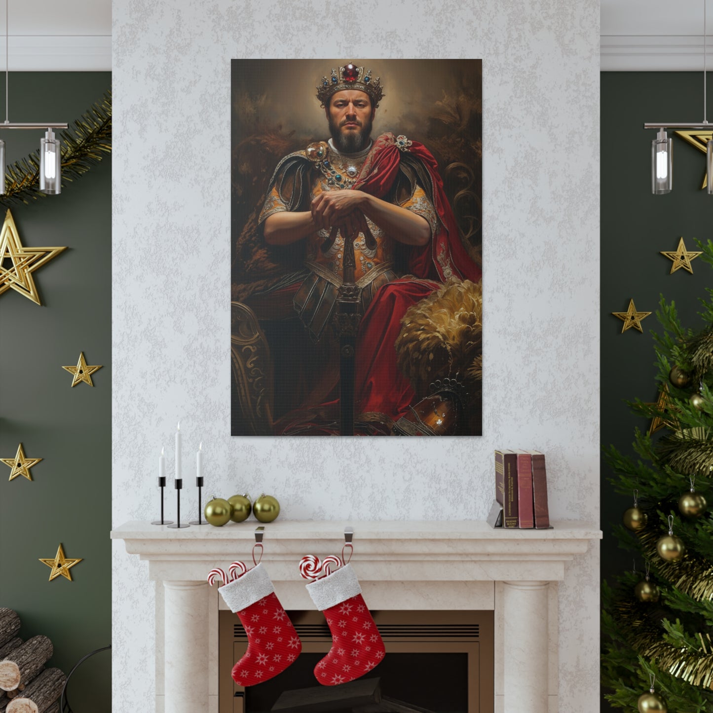 Imperial Glory Portrait | Custom Portrait with Your Photos