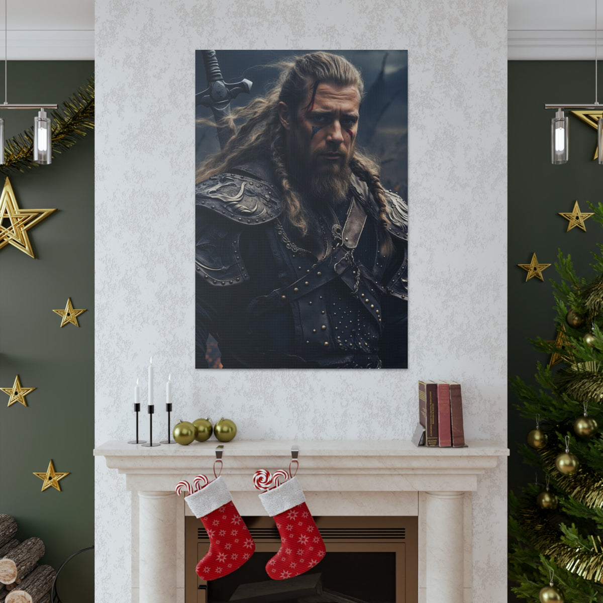 Viking Berserker | Custom Portrait with Your Photos