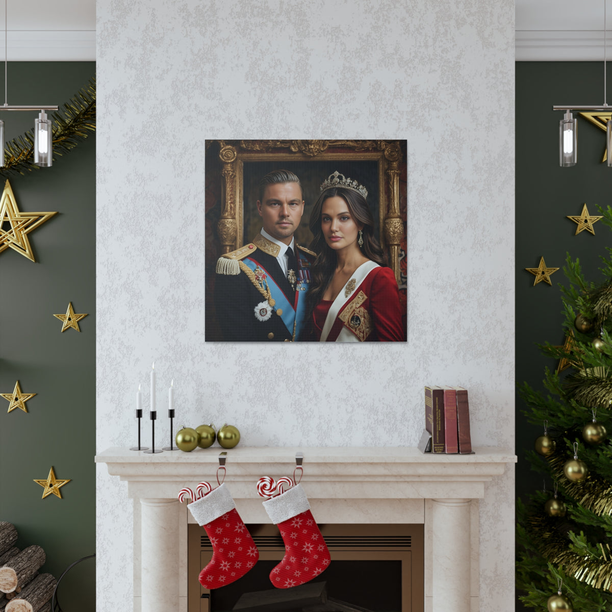 Royal Elegance | Custom Portrait with Your Photos