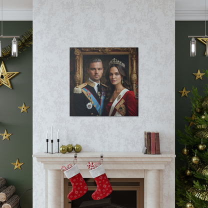 Royal Elegance | Custom Portrait with Your Photos
