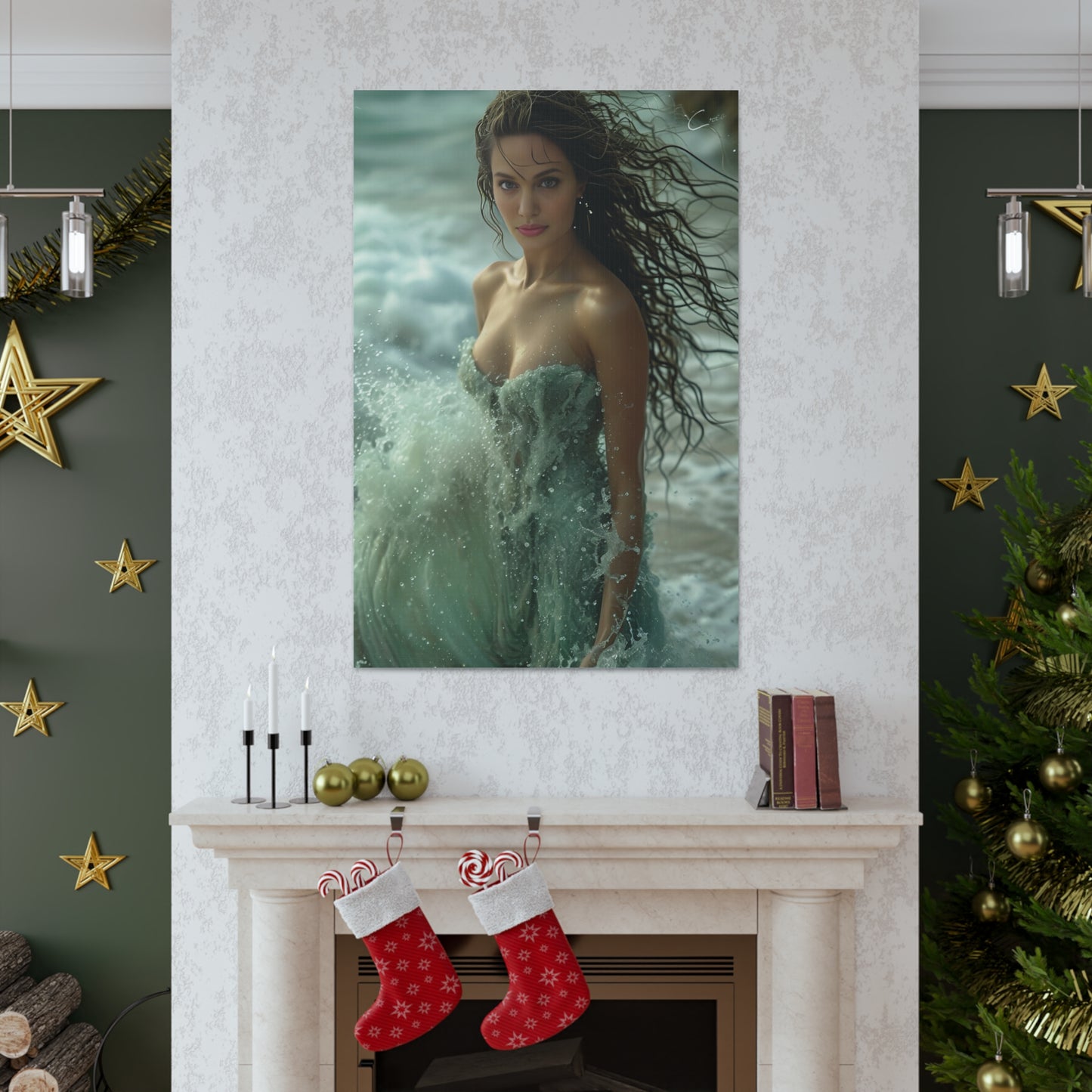 Ocean Enchantment | Custom Portrait with Your Photos