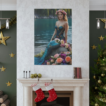 Mythic Mermaid | Custom Portrait with Your Photos